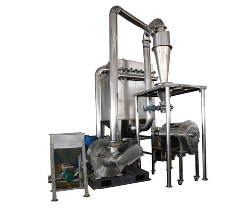 Wcf系列臥式超微無塵粉碎機組